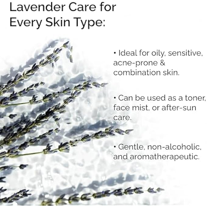 MARJAN ORGANIC 100% ORGANIC LAVENDER HYDROSOL FLORAL WATER 30ML  NATURAL FACE & BODY TONER  GENTLE MIST FOR SKIN, HAIR & DIY BEAUTY  VEGAN, ALCOHOL-FREE & GMO-FREE - Image 2